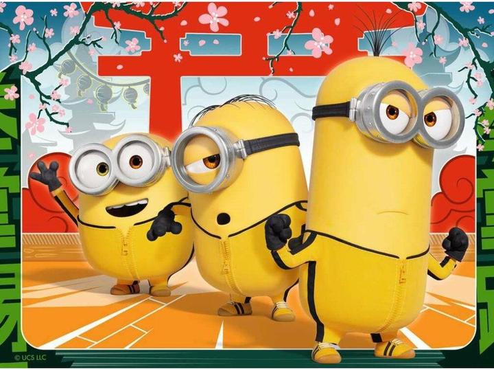 Image du produit Ravensburger Puzzle 4 in a box - Minions (12 pièces)