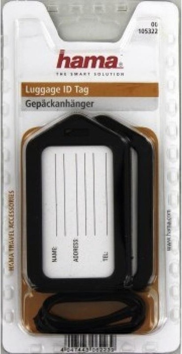 Image du produit Hama Étiquette de bagage (Cadenas + étiquette pour bagage)