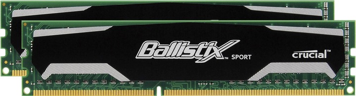 Produktbild Crucial Ballistix Sport (2 x 8GB, 1600 MHz, DDR3-RAM, DIMM)
