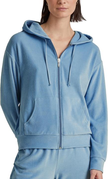 Produktbild Calida Sweatjacke Loungewear "Lounge Velours" hellblau (36, S)