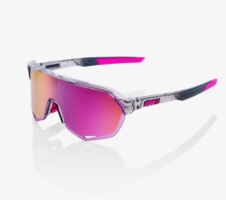 Actual product image 100% Glasses S2 (Silver, Multi Mirror)