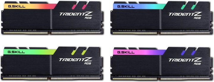 Produktbild G.Skill Trident Z RGB (4 x 16GB, 3600 MHz, DDR4-RAM, DIMM)
