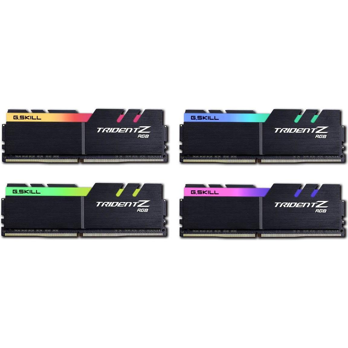 Thumbnail - G.Skill Trident Z RGB (4 x 16GB, 3600 MHz, DDR4-RAM, DIMM), RAM, Schwarz