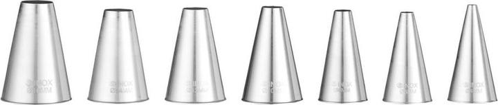 Actual product image Hendi Spritztüllen - rund,, ø4-6-8-10-12-14-16, 7 Stk (Nozzle)