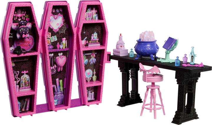 Actual product image Monster High Draculaura Secret Potions Room Playset