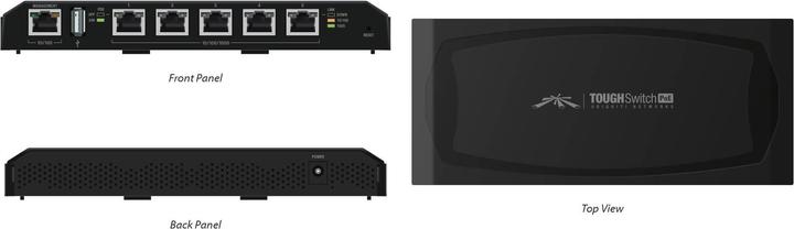 Ubiquiti Toughswitch, TS-5-POE, 24V Passiv PoE (5 Ports)