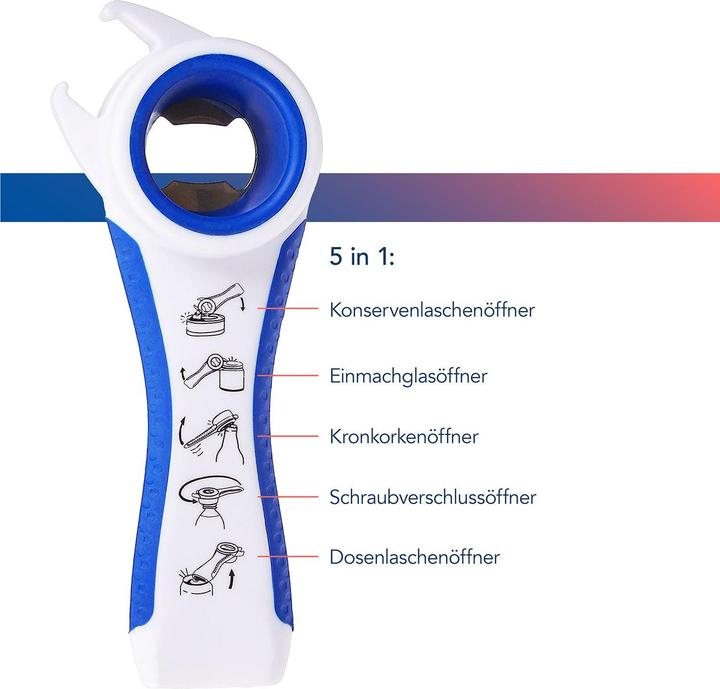 Produktbild First Aid Only 5 in 1 Multi-Öffner (Deckelöffner)