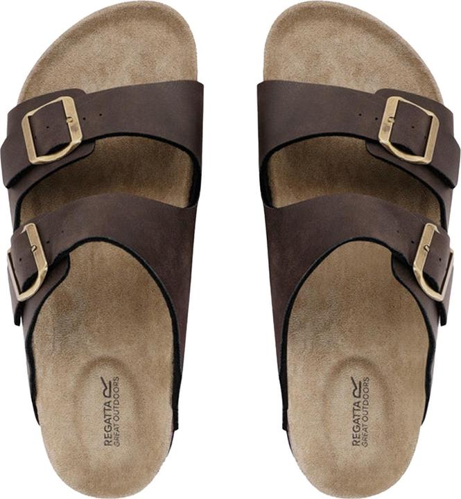 Actual product image Regatta Mens Asby Double Strap Sandals (43)