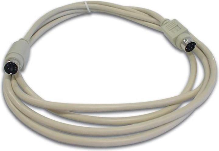 Image du produit Auction CABLE CLAVIER PS/2 MINI-DIN6 MALE - MINI-DIN6 MALE / 2m