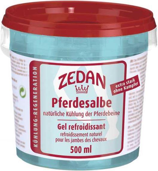Produktbild Zedan Pferdesalbe in der Dose