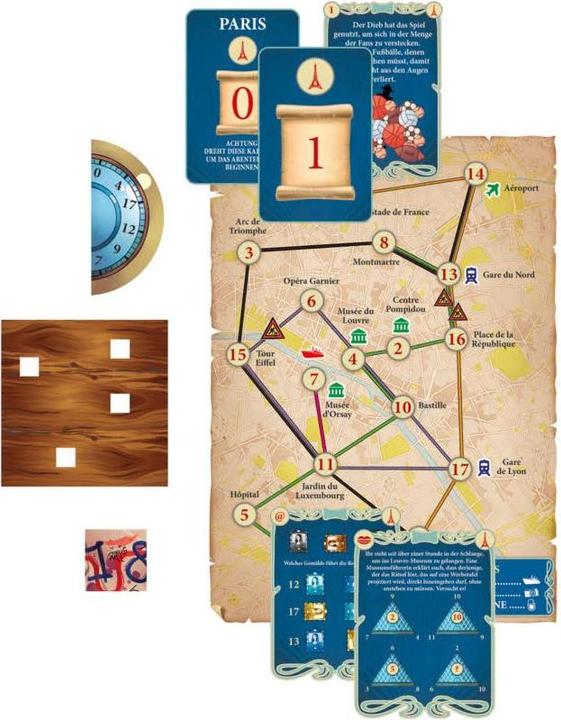 Actual product image Clementoni Galileo Escape adventure in Paris (German, 1 - 6 Players)