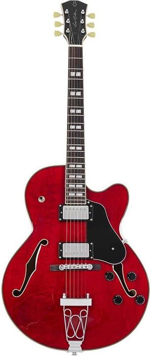 Siren Sire Larry Carlton H7F See Through Red Semi-Akestic Guitar (55661) (Electric guitar)
