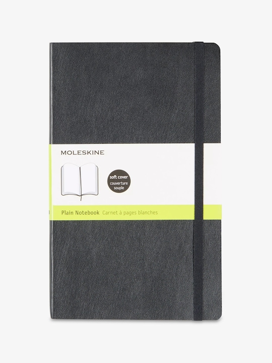 Actual product image Moleskine Classic Soft LL (A5, Plain, Soft cover)