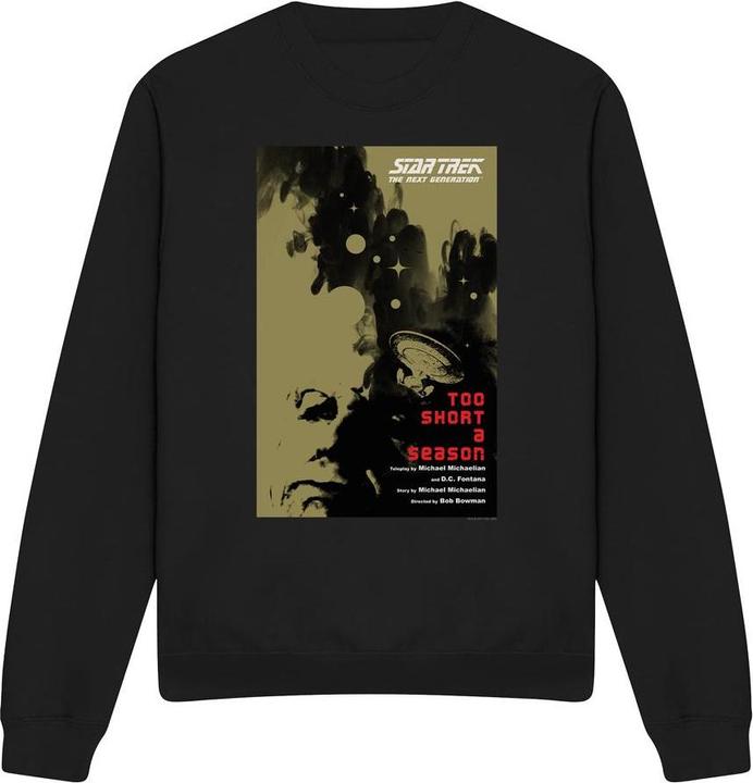 Actual product image Unisex Adult The Next Generation Season 1 Episode 16 Sweatshirt (S)