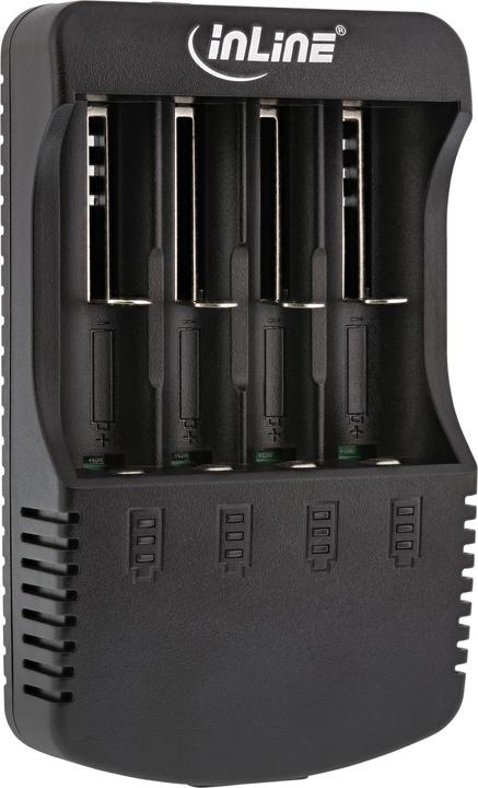 Actual product image InLine 01287L (1 pcs., A, AA, AAA, AAAA, C, Chargers without battery)