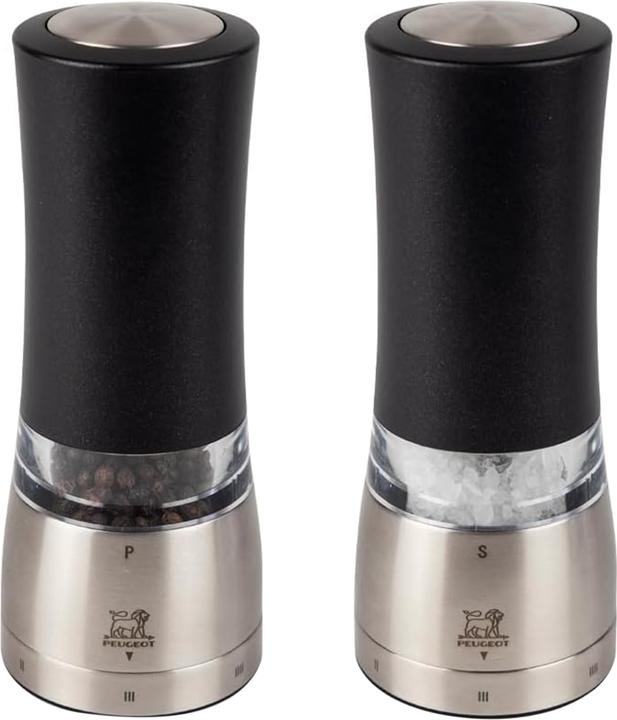 Peugeot DAMAN Duo electric pepper and salt mill (Salt, Pepper)
