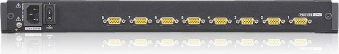 Produktbild Aten CL1308N KVM-Switch, 48cm TFT, VGA, PS/2-USB, 8 Port, Tastaturlayout D
