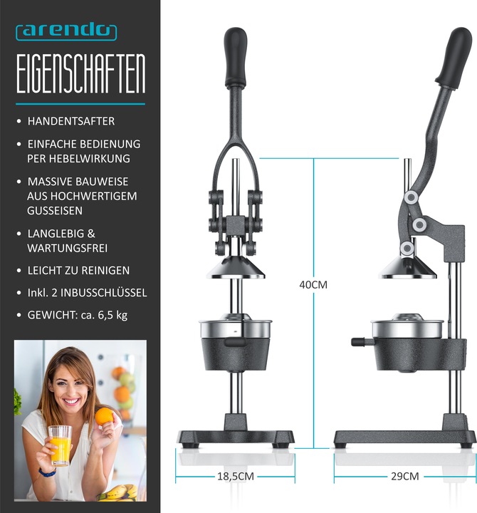 Image du produit Arendo Extracteur de jus