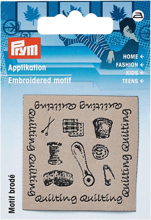 Image du produit Prym Application Label Handmade Quilting, Nostalgie