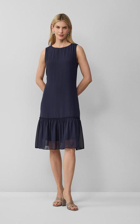 Produktbild S.Oliver Kleid Ausgestelltes Chiffon-Kleid mit Volants (38)