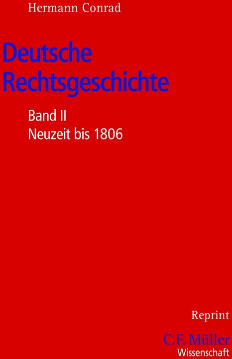 Produktbild Deutsche Rechtsgeschichte (Deutsch, 2011)
