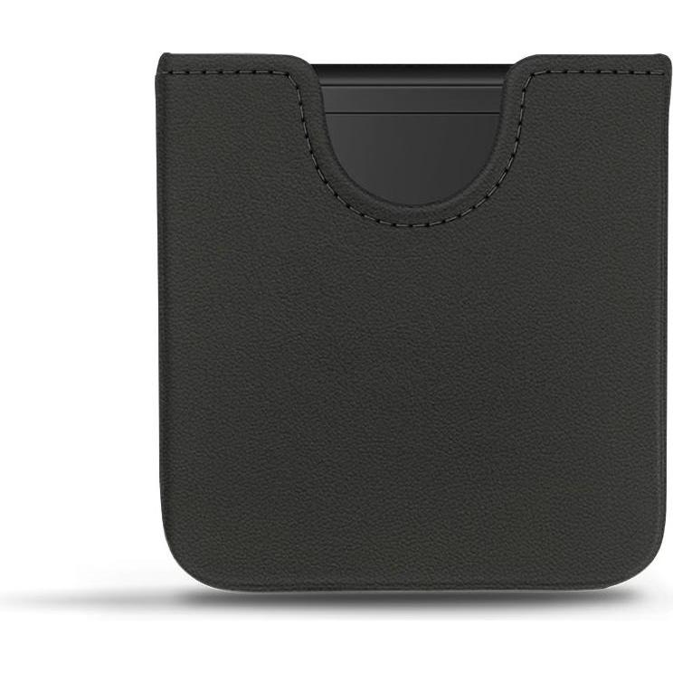 Noreve Lederschutzhülle (Samsung Galaxy Z Flip), Smartphone Hülle, Schwarz