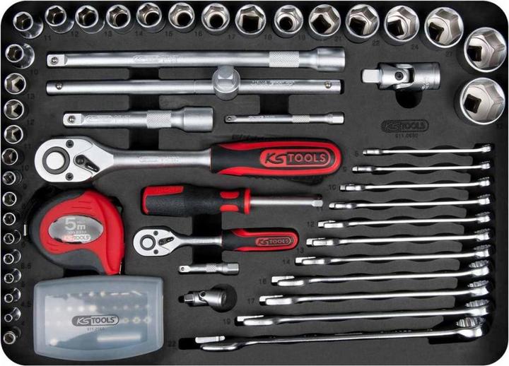 Actual product image KS Tools Universal tool set (130 pieces)
