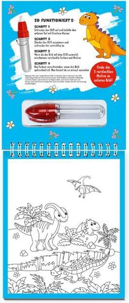 Produktbild Wassermalspass mit Zauberstift Dinosaurier
