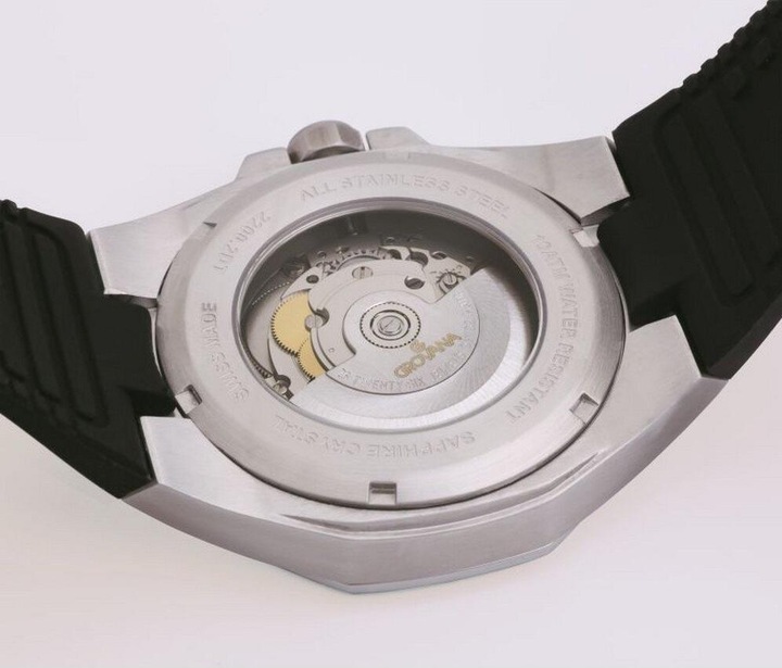 Actual product image Grovana Sea Cliff collection - Swiss made automatic watch (Swiss made)