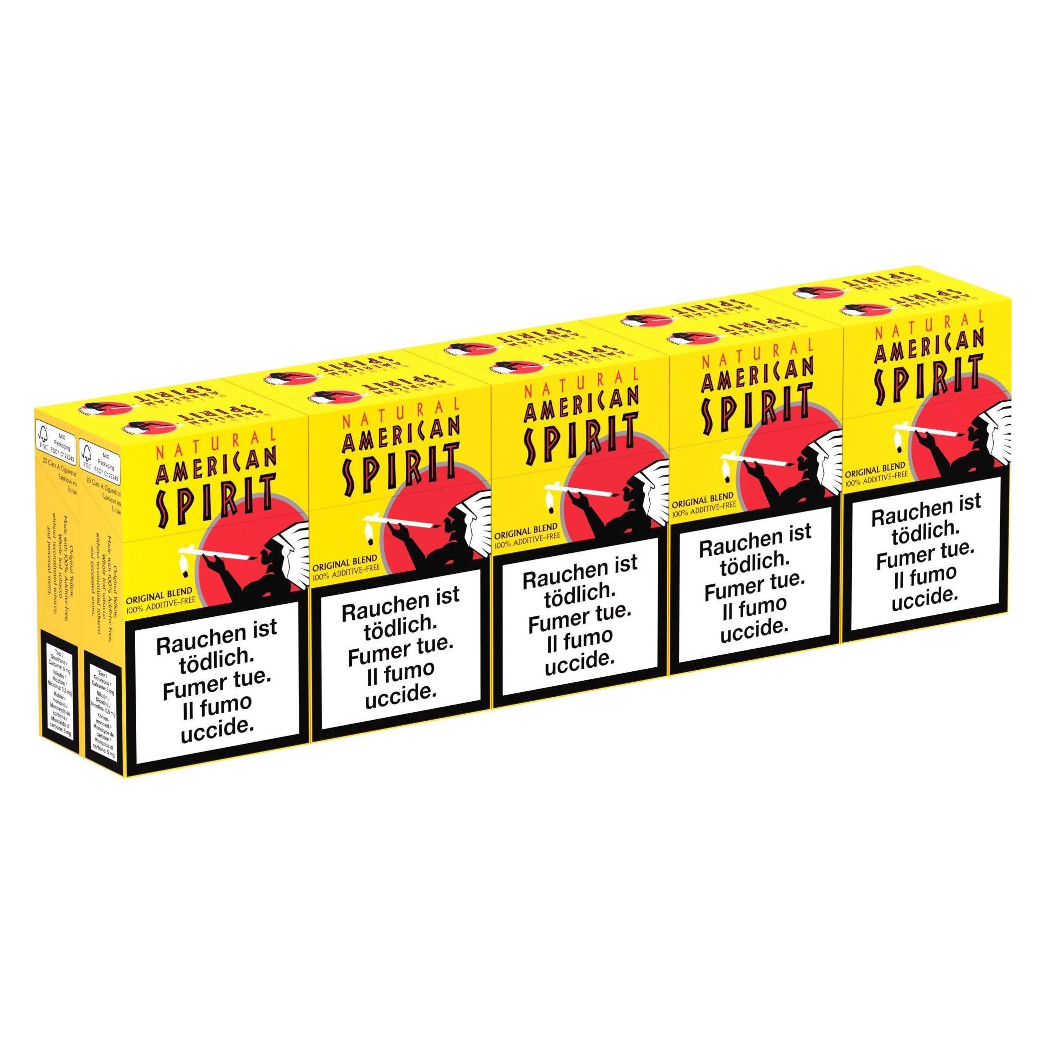 american spirit yellow tobacco American Spirit Yellow Box - buy at Galaxus