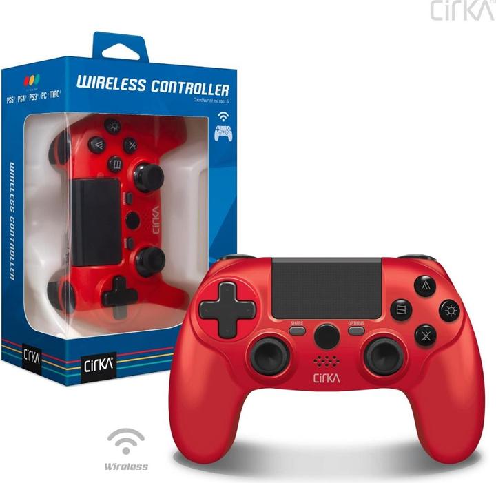 Produktbild Hyperkin Nuforce Wireless Controller - PS4/PC/Mac (Red) (PS4, PC)