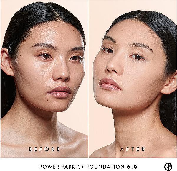 Actual product image Giorgio Armani Power Fabric Fond De Teint 6 Fl 30 ml (Brown)