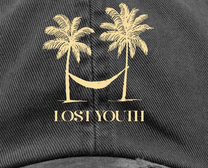 Produktbild Lost Youth LY Low Profile Cap - Right Direction darkgrey one size (One Size)