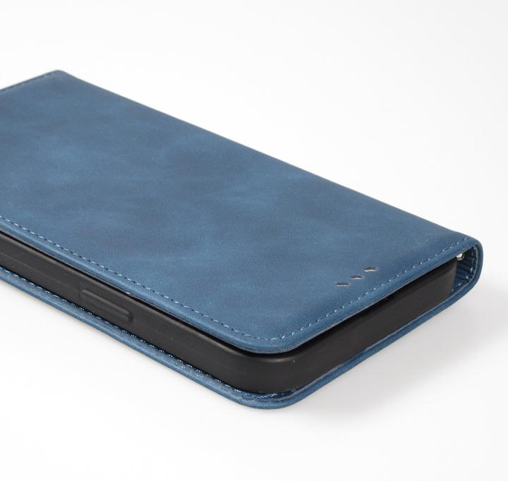 Image du produit PhoneLook Etui cuir Flip Wallet vintage avec fermeture aimantée et compartiment cartes (Apple iPhone 15)