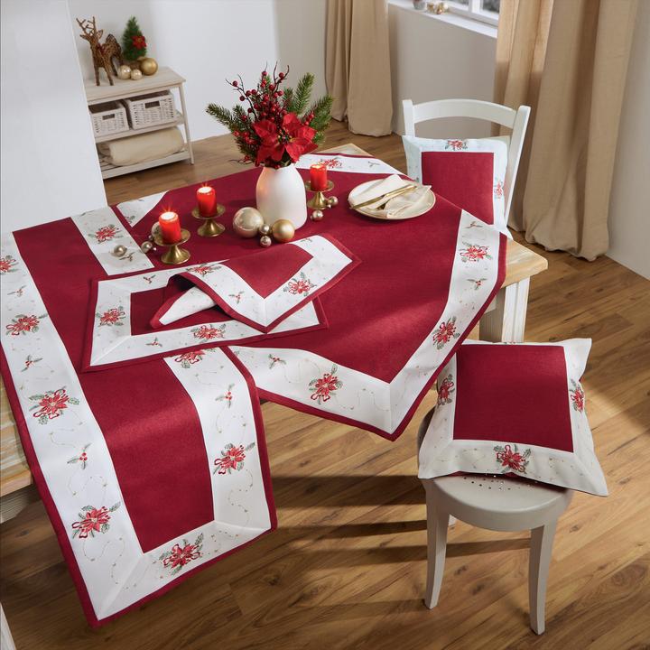 Image du produit Erwin Müller Chemin de table "poinsettia (50 x 150 cm)