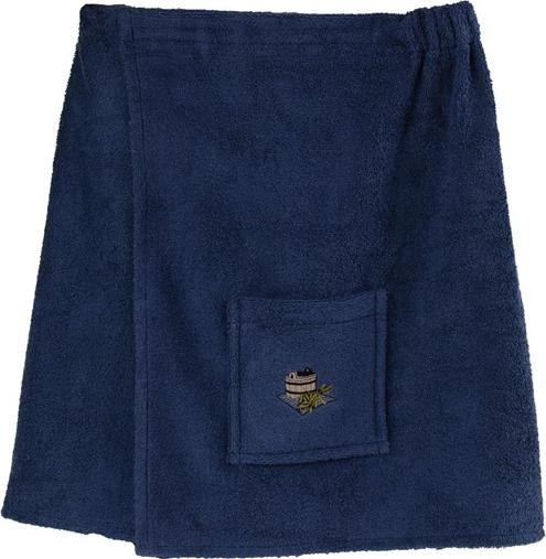 Immagine prodotto Namų tekstilė GREMBIULE DA SAUNA RICAMATO 55X150 BLU