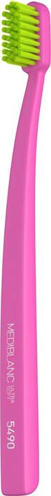 Actual product image Mediblanc - Ultra Soft Toothbrush Pink/Green 2 pcs (Extra soft, 2x)