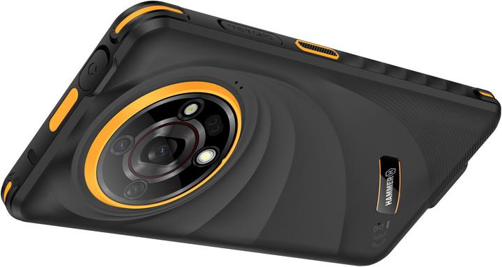 Image du produit Hammer Stossfestes Android 14 Smartphone 6,56" Akku 6050mAh (128 Go, Noir, 6.56", Double SIM, 4G)