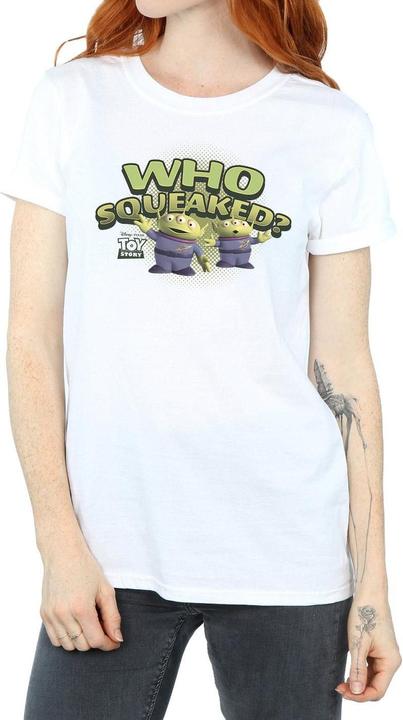 Image du produit Disney - T-shirt TOY STORY WHO SQUEAKED? - Femme (XL)