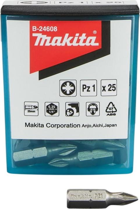 Produktbild Makita PZ Bit 1x25 25Stk