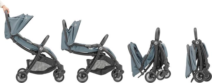 Actual product image Maxi-Cosi Jaya2 Essential Grey (Black Frame & Black Leather)