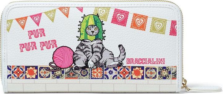Produktbild Braccialini Damen Geldbörse Bonbonnière - Stoff & Polyester - Mit Reissverschluss - 18.5 X 10.0 X 3.0 Cm