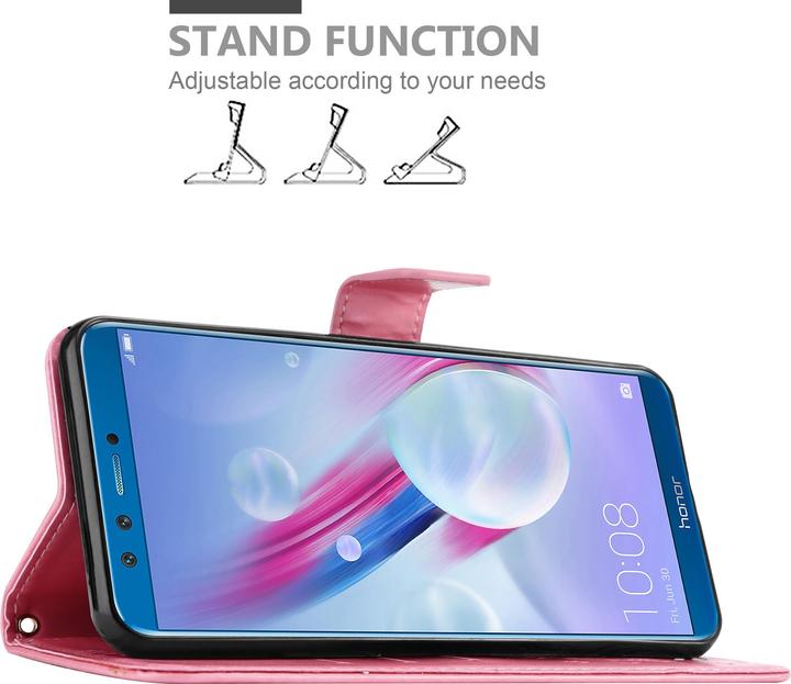 Produktbild Cadorabo Flower Book Cover (Honor 9 Lite)