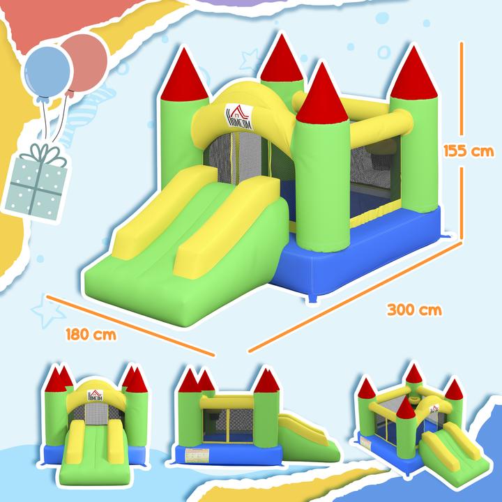 Image du produit Homcom Hüpfburg Oxford Mehrfarbig