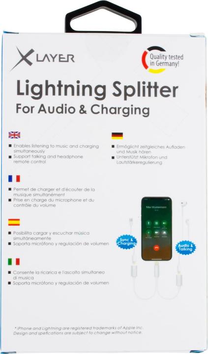 Image du produit Xlayer Adaptateur double pour la foudre (Lightning, Lightning)
