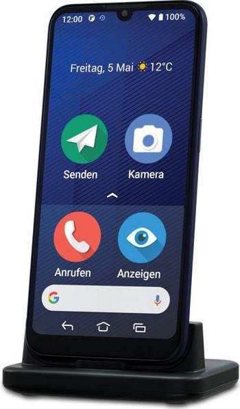 Produktbild Doro 8200 Plus ohne Netzteil (64 GB, Blau / Schwarz, 6.10", Dual SIM, 4G)