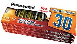 Actual product image Panasonic Pro Power (30 pcs., AA)