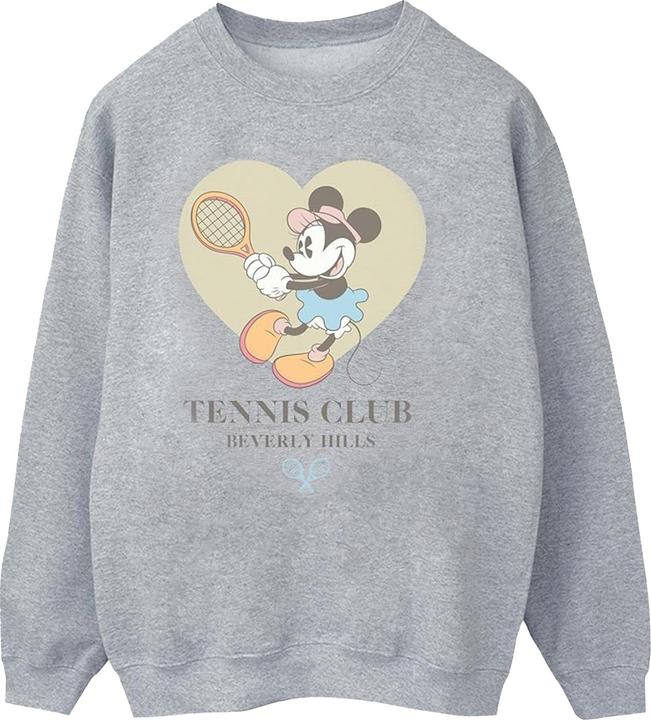 Actual product image Disney Womens/Ladies Mickey Mouse Beverly Hills Tennis Club Sweatshirt (S)