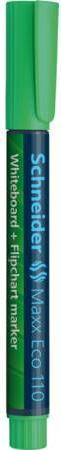 Immagine prodotto Schneider Pennarello per lavagna bianca/flipchart Maxx Eco 110 1-3 mm punta a proiettile verde (1x)