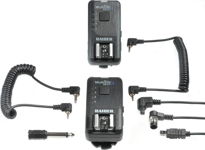 Produktbild Kaiser MultiTrig AS 5.1 Funkauslöser-Set (Infrarot, Kabel)